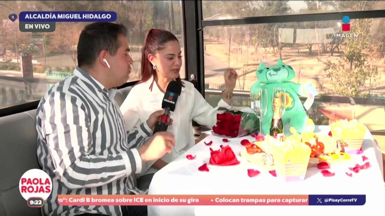 Cita de San Valentín desde las alturas en Parque Aztlán | DPC con Paola Rojas