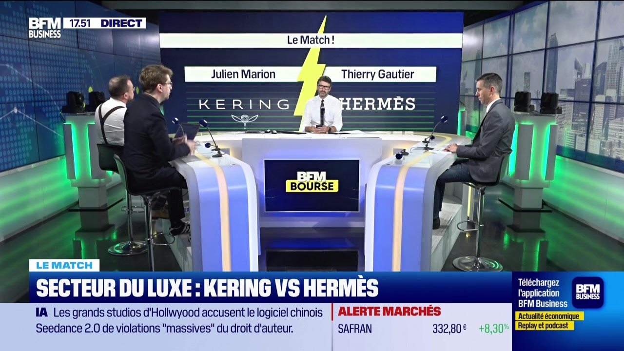 On refait la séance : "Hermès ou Kering pour revenir sur le secteur du luxe ?" - 13/02