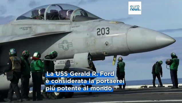 Gli Stati Uniti spostano la portaerei più grande al mondo dal Venezuela all'Iran