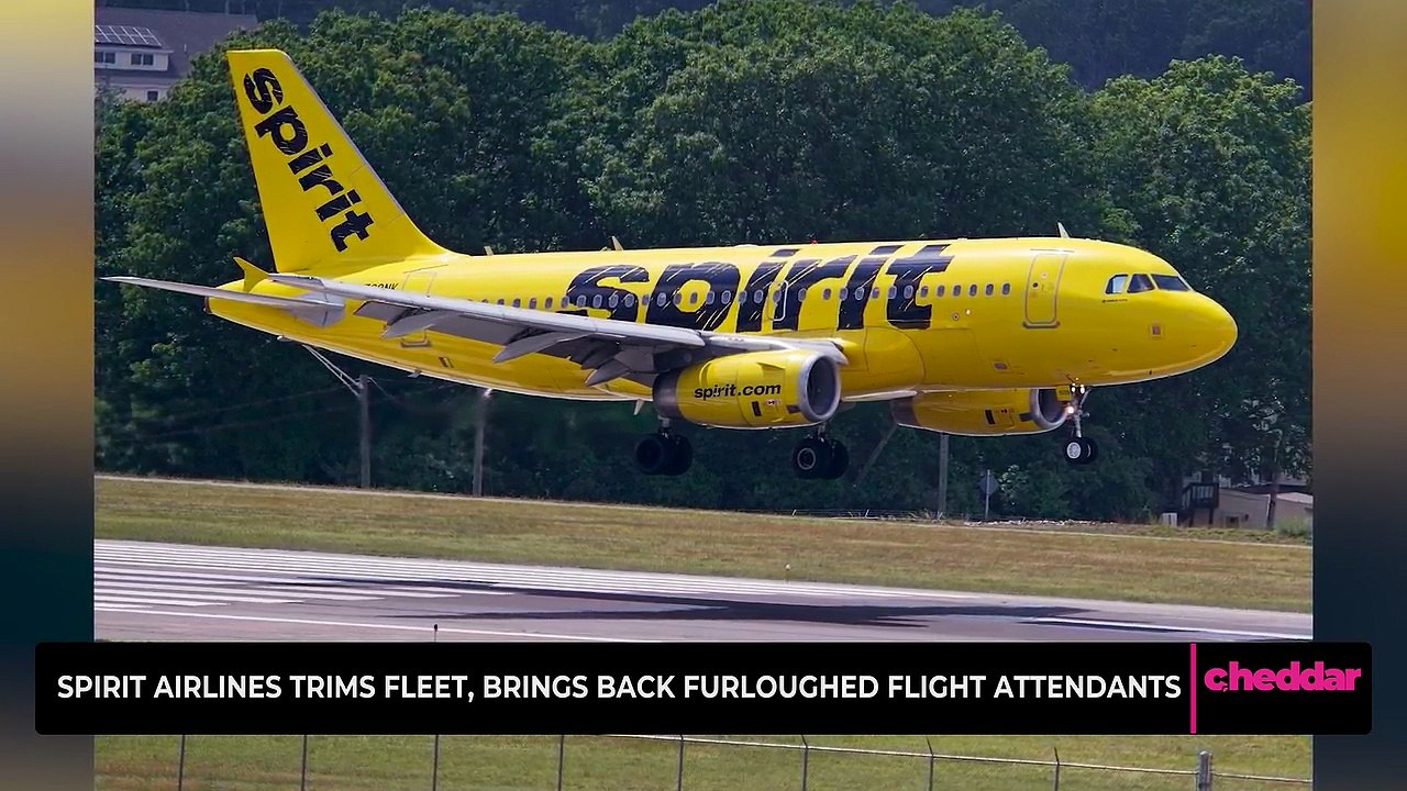 Spirit Airlines Trims Fleet, Brings Back Furloughed Flight Attendants