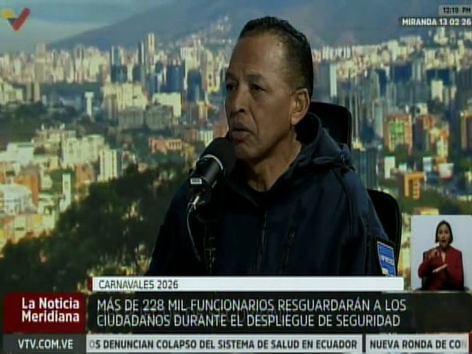 228 mil servidores de la Patria resguardarán a las familias durante el festejo de los Carnavales