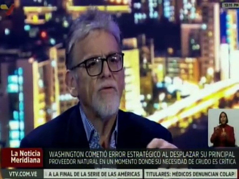 Alejandro Terán resalta la dependencia de las refinerías estadounidenses del crudo pesado venezolano