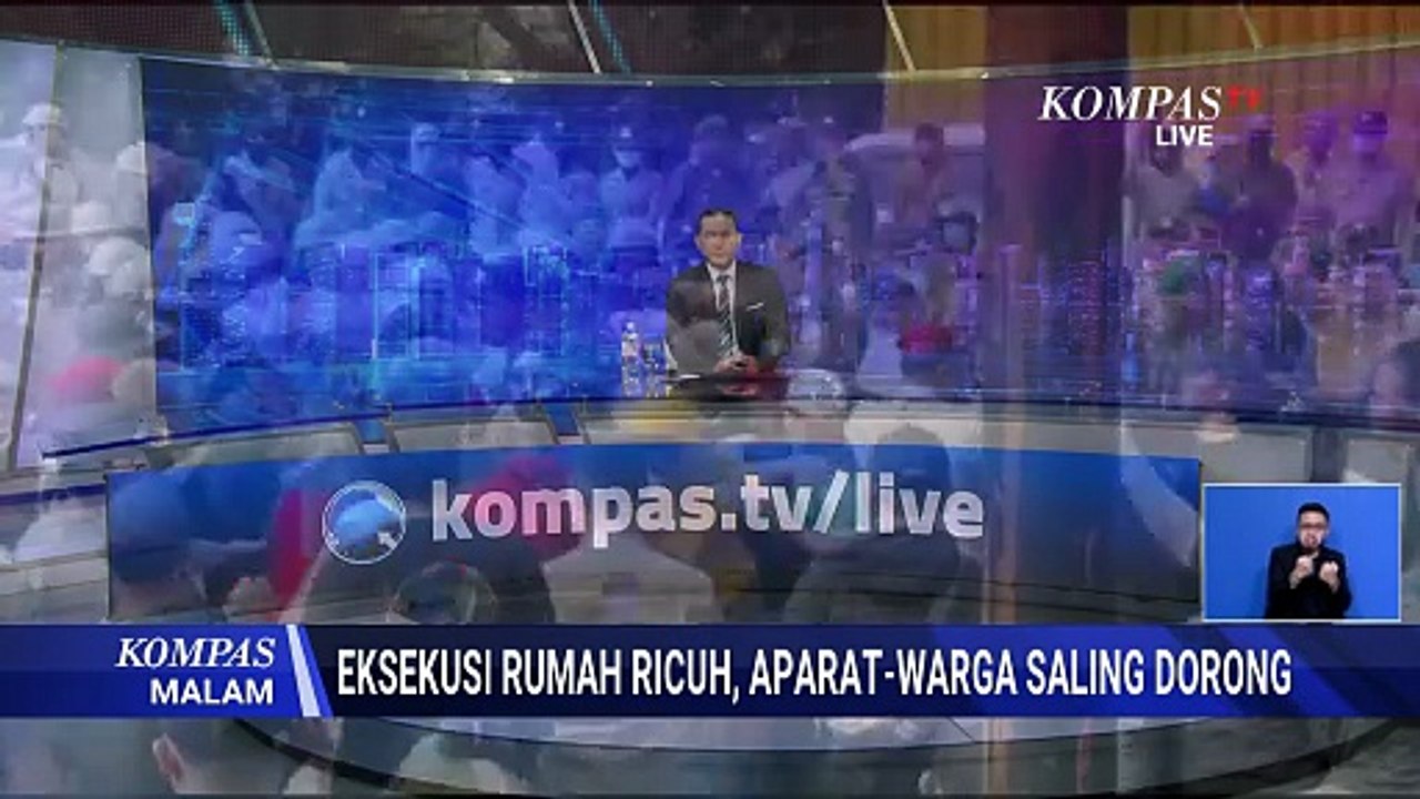 Ricuh! Warga Tolak Pembongkaran 19 Rumah di Sulsel | KOMPAS MALAM