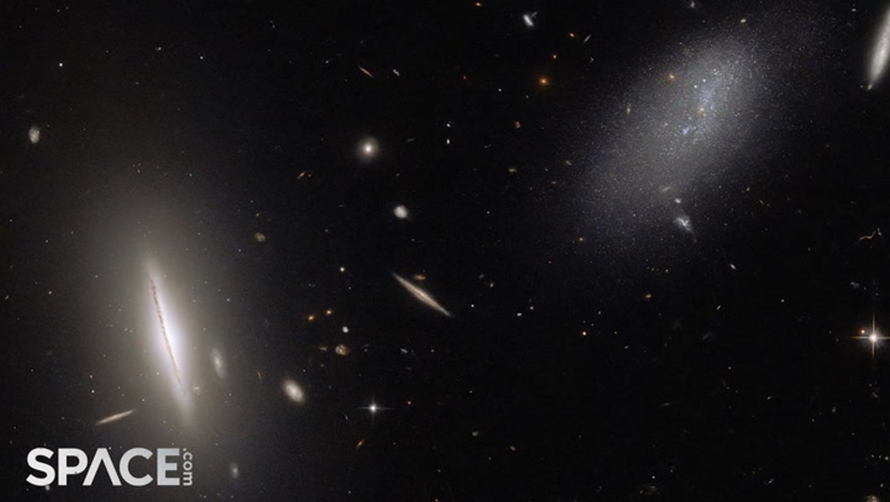 Hubble Captures Amazing Views Of Amorphous And Lenticular Galaxies
