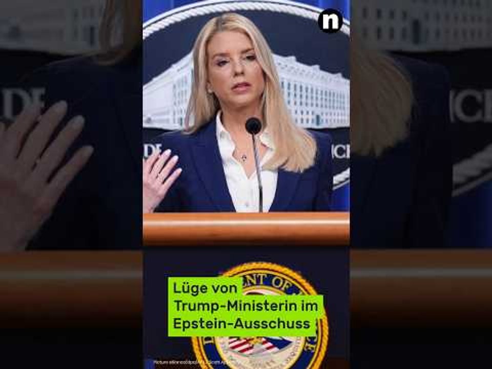 Gesetzeswidrige Lüge von Trump-Ministerin im Epstein-Ausschuss bloßgestellt