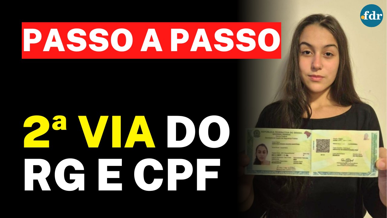 PERDEU O DOCUMENTO? Saiba como emitir a nova carteira de identidade nacional de graça em 2026