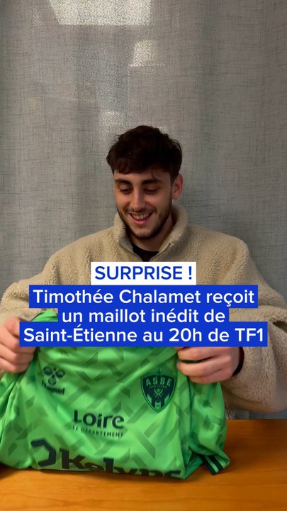 TF1 OFFRE UN CADEAU À THIMOTEE CHALAMET