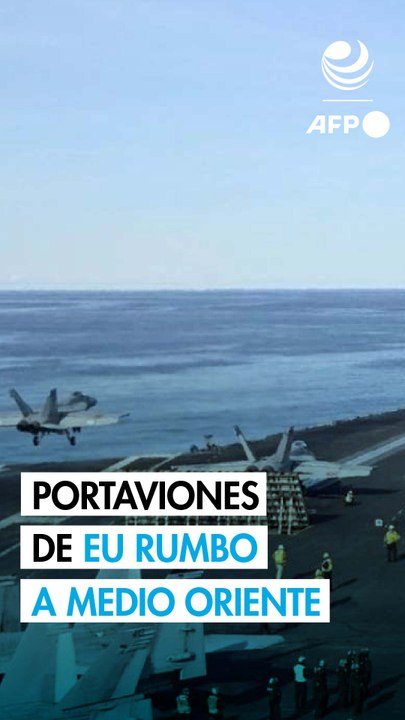 EU moviliza a Medio Oriente el portaviones que desplegó frente a Venezuela, según la prensa