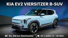 2026 Kia EV2 Frost Blue Viersitzer: Technik & Alltagstest