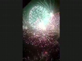 Feu d'artifice carnaval Ploermel 2008