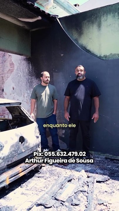Comunidade organiza vaquinha após incêndio destruir casa em Umuarama
