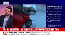 Incarcéré et suivi pour radicalisation... Ce que l'on sait du profil de l'agresseur d'un gendarme à l'Arc de Triomphe
