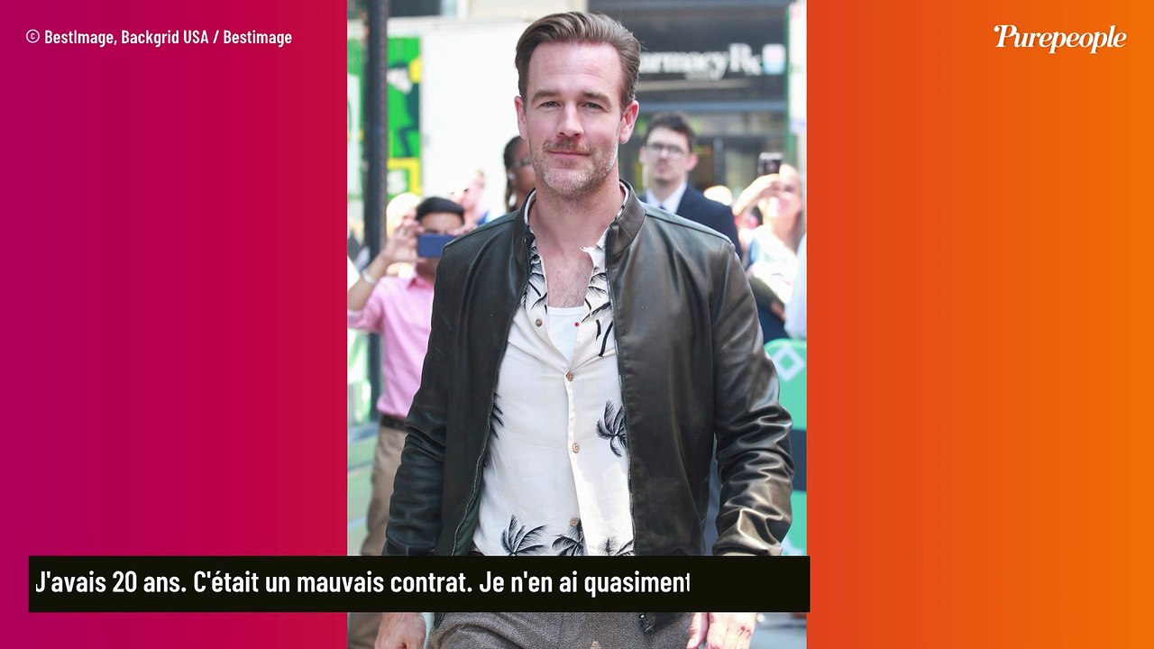 James Van Der Beek n’a pas pu toucher de droits d’auteur de la série "Dawson", voici pourquoi