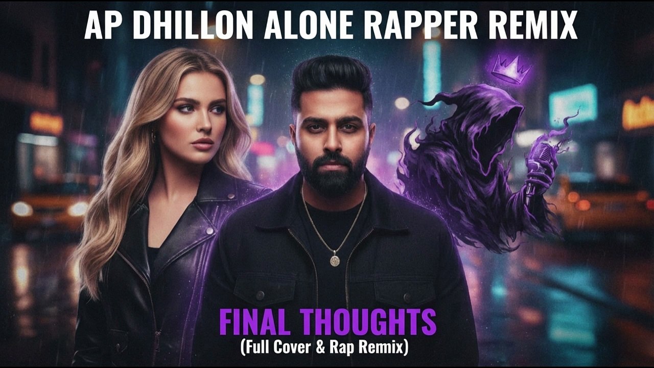 AP DHILLON - FINAL THOUGHTS (Full Cover & Rap Remix) | AloneRapper ft. AloneRapper