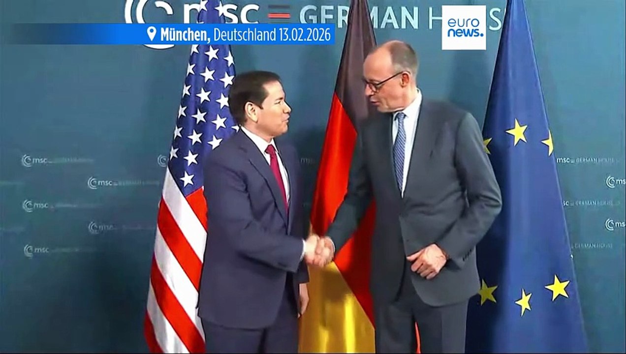 "Führungsanspruch der USA vielleicht schon verspielt" - So Merz auf Münchner Sicherheitskonferenz