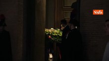 Funerali di Antonino Zichichi, il feretro lascia la Basilica di Santa Maria degli Angeli a Roma