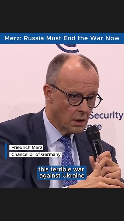 Merz: “We Must Do Everything to Stop Russia”