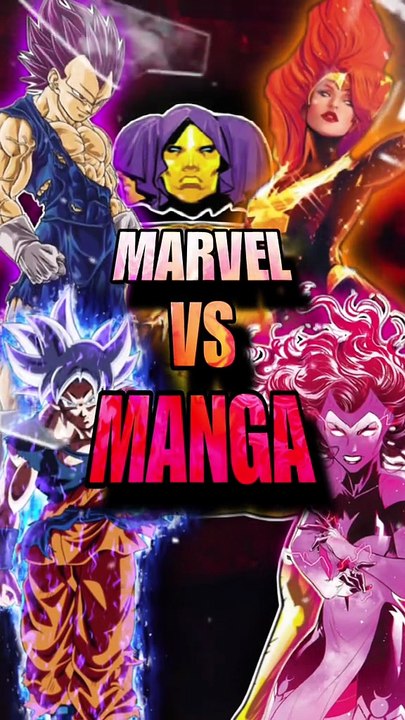 Manga vs Marvel part 2