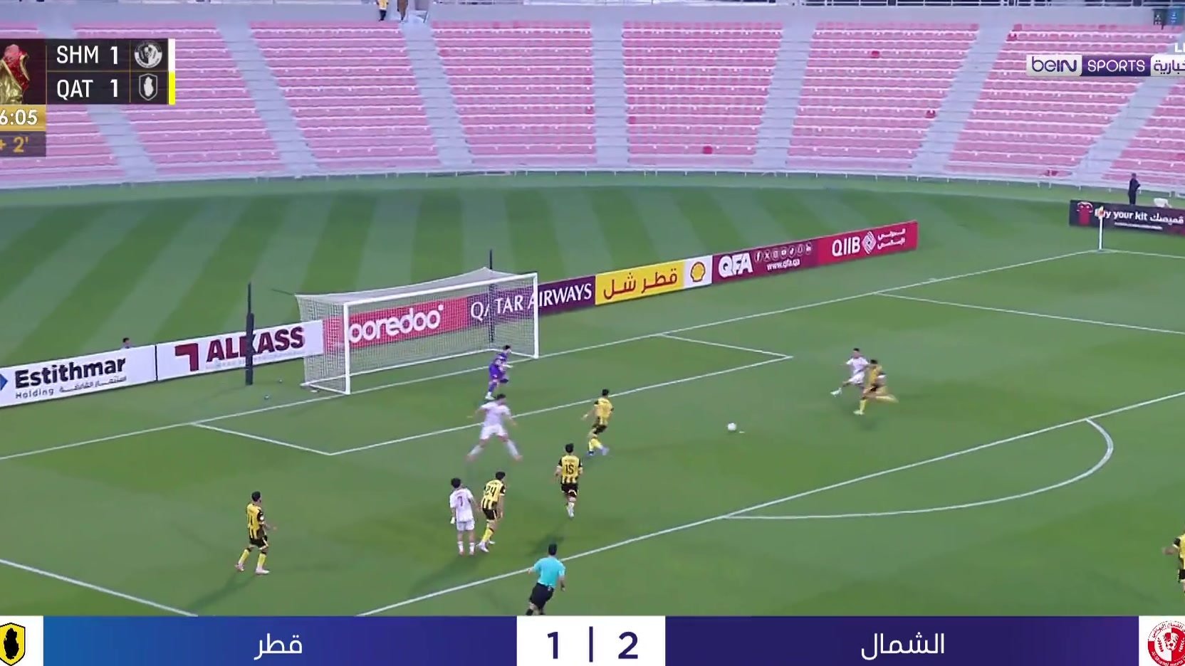 الشمال والعربي إلى ربع نهائي كأس أمير دولة قطر