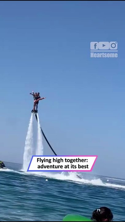 Couple’s Flyboard Adventure Will Leave You Breathless Today Right Now!|| Heartsome 💖