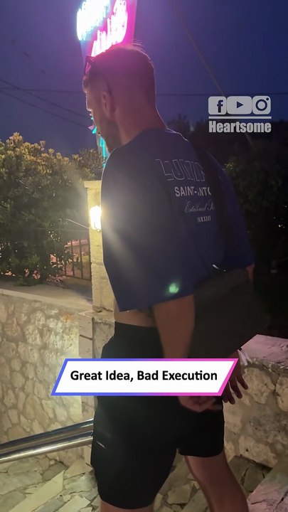 He Tried Sliding Down a Handrail… Instantly Regretted It 😂|| Heartsome 💖