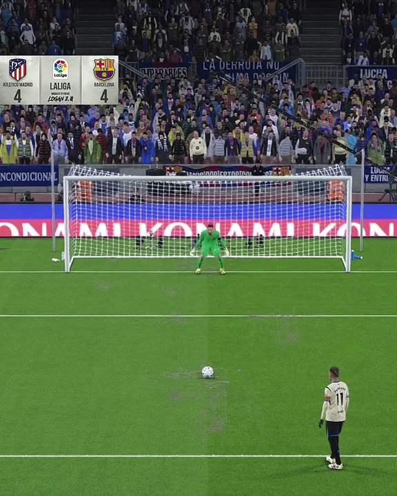 Atletico Madrid vs Barcelona: Spanish La Liga, Raphinha - Antoine Griezmann - Penalty Shootout #Raphinha #lamineyamal #Griezmann #atleticomadrid #barca #ViscaBarca #soccer #LaLiga