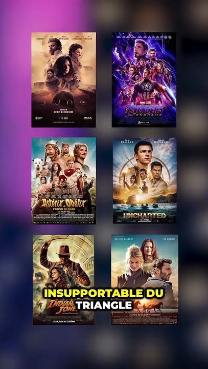 5 affiches de films magnifiques