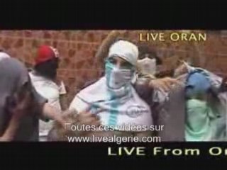 Ce que demandent les  emeutiers à Oran