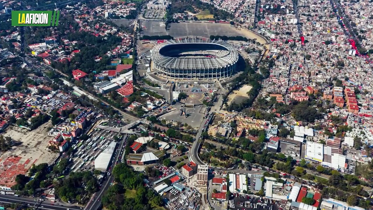 "No estará listo": Te mostramos cómo va la remodelación del Estadio Azteca
