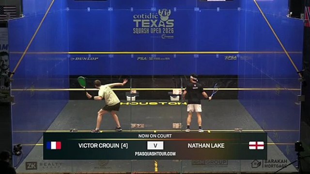 Crouin - Lake - Texas Open - 2e tour (hommes)