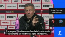 No one is bigger than PSG - Enrique lashes out at Dembele