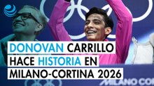 Donovan Carrillo hace historia en Milano-Cortina 2026: ¿En qué lugar quedó y cómo fue su rutina?