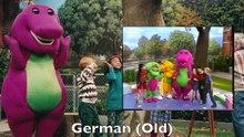 Barney & Friends I Love You Multilanguage Comparison