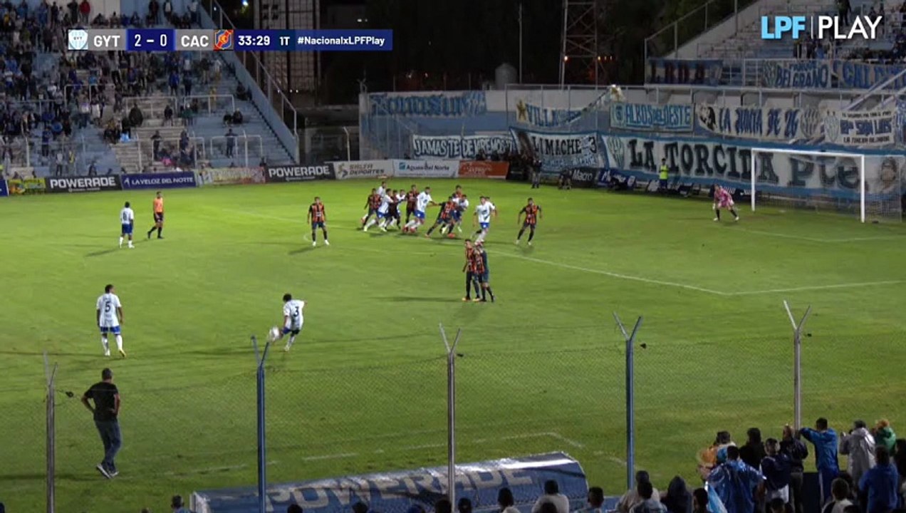 Gimnasia y Tiro 2 - Colegiales 0: el segundo gol de Gordillo