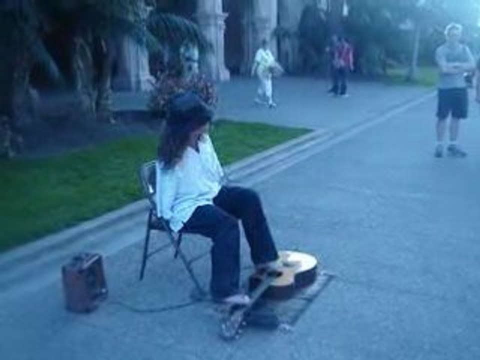 Amazing guitar player