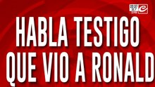 Habla u testigo clave en la búsqueda de Ronald