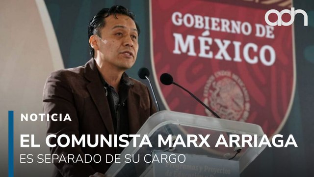 Marx Arriaga pierde el cargo y responde atrincherándose con actitud prepotente en su oficina