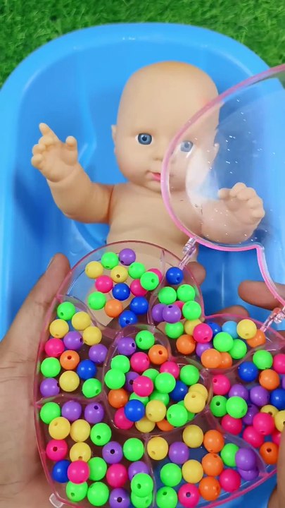 Minutes Satisfying Video _ Mixing Funny Candy ASMR _ Make Up in 3 Bathtubs with Magic M_M_s Slime