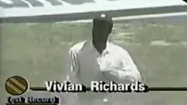 Viv Richard 19 off 31 Balls 44 Mins 3 Fours vs India First Innings 3rd Test at Port of Spain, Apr 15 1989