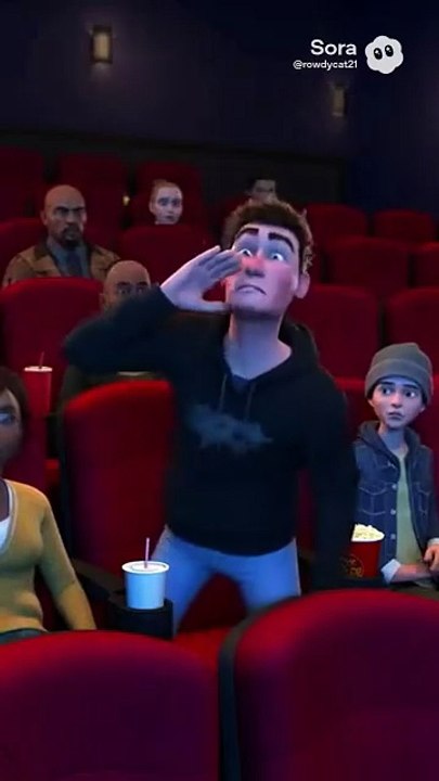 Gregory gets too loud and causes a disturbance at the movie theater and gets arrested and gets grounded
