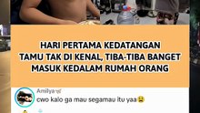 tiba-tiba banget ada orang asing masuk kedalam rumah _trending