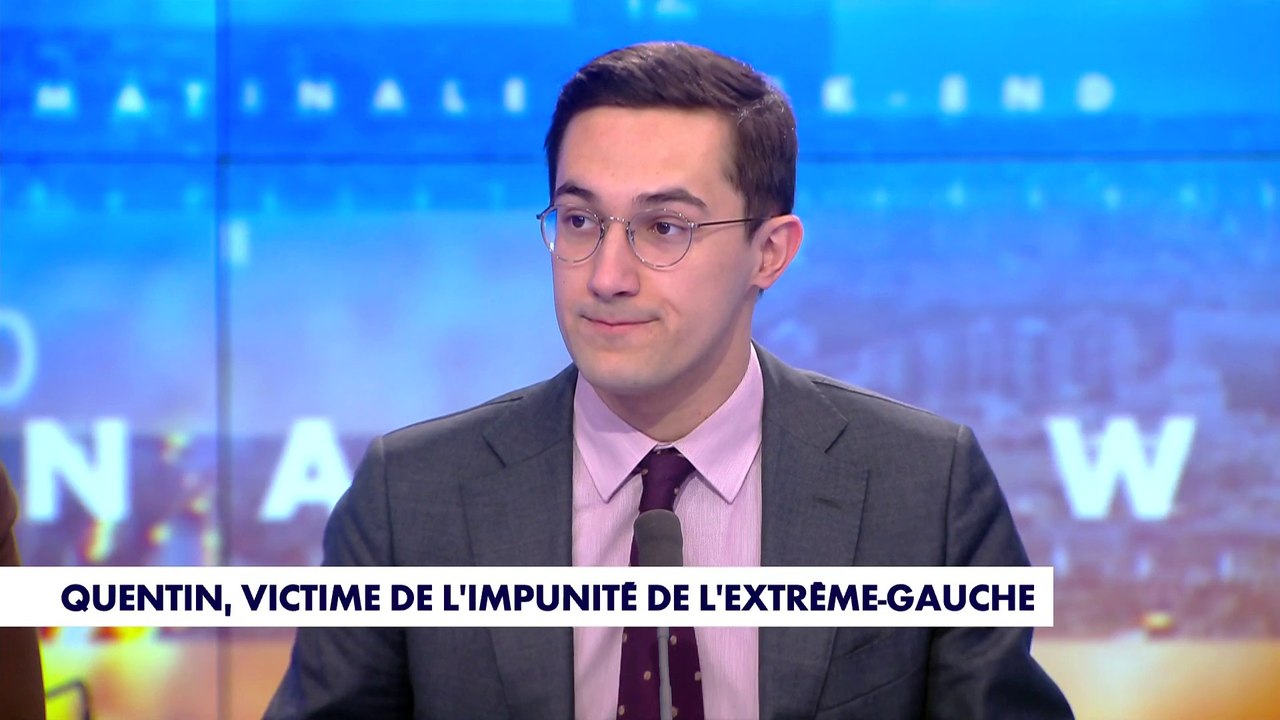 L'édito de Jules Torres: «Quentin, victime de l'impunité de l'extrême-gauche»