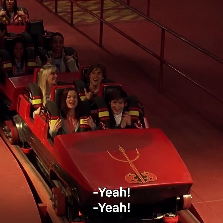 Rollercoaster scene