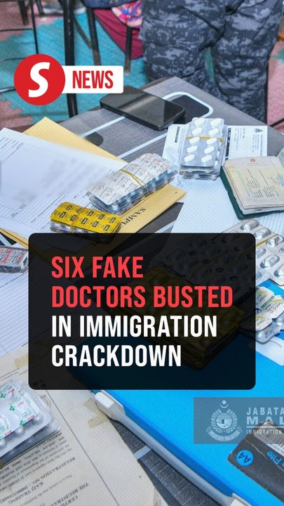Six foreign nationals posing as 'doctors' among 18 detained in raid