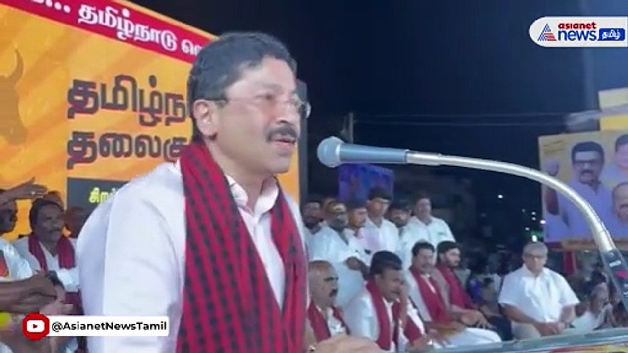 திமுக இருக்கும் வரை பாஜக ஆர்.எஸ்.எஸ். தமிழகத்தில்  நுழைய முடியாது - தயாநிதி மாறன் பேச்சு