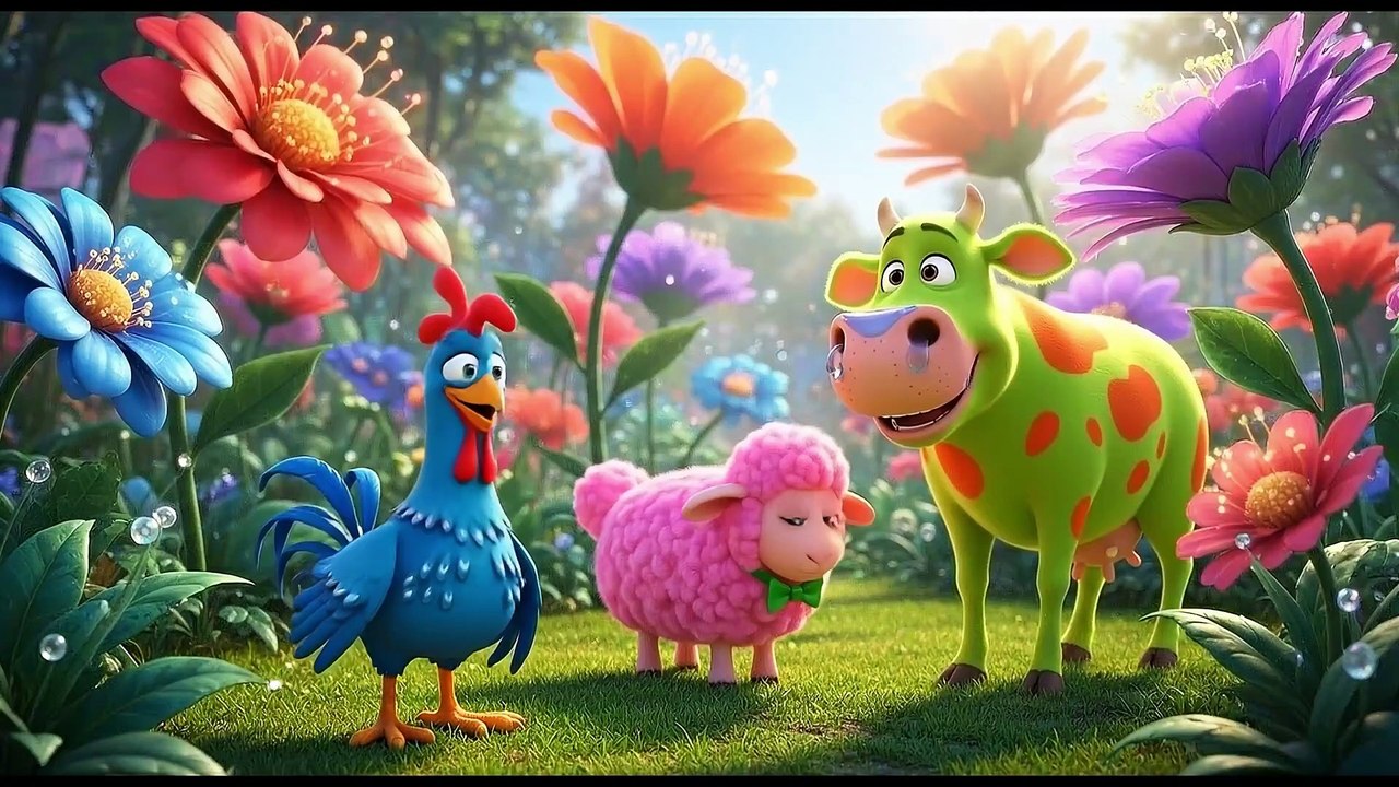 Coco and the Enchanted Color Farm 🌈 | 3D Animated Family Story