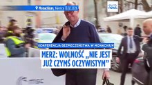 Merz ostrzega na Monachijskiej Konferencji Bezpieczeństwa, że wolność "nie jest już czymś oczywistym"