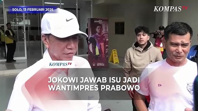 Jokowi Buka Suara Terkait Rumor Dirinya Ditunjuk Wantimpres Prabowo