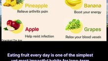 why you should fat fruits every day