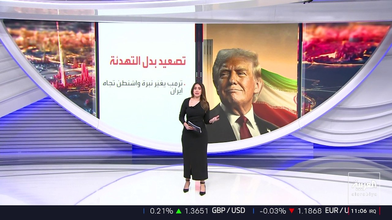 واشنطن تحشد عسكريا.. وتصريحات ترمب عن الإطاحة بنظام إيران ترفع وتيرة التصعيد
